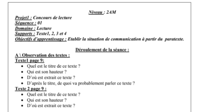 تحضير دروس اللغة الفرنسية للسنة الثانية متوسط المنهاج الجزائري