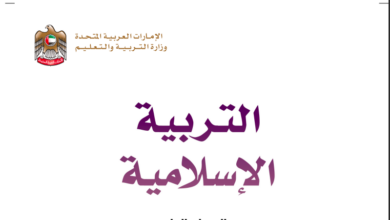 حل كتاب التربية الاسلامية للصف الرابع المنهاج الاماراتي