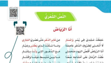 حل درس أنا الرياض للصف الخامس المنهاج السعودي