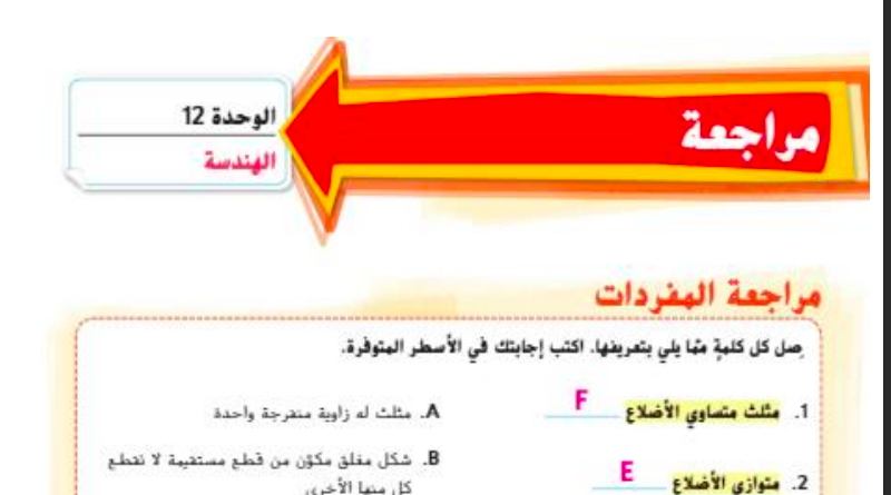 حل درس تكوين اشكال ثلاثية الابعاد للصف الخامس المنهاج الاماراتي